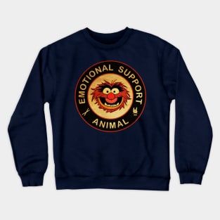 Vintage Animal Angry Crewneck Sweatshirt